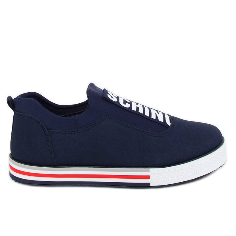 Navy blue women's sneakers NB269P Navy