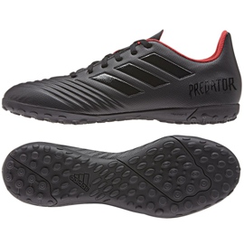 Adidas Predator 19.4 Tf M D97972 football boots black black Adidas Predator 19.4 Tf M D97972 football boots black black