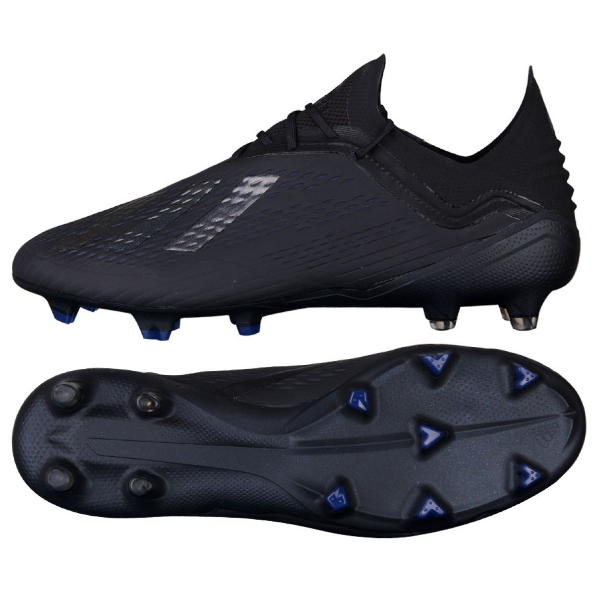 Football shoes adidas X 18.1 Fg M BB9346 black black - ButyModne.pl