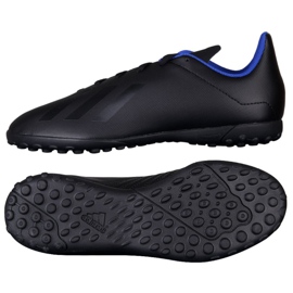Adidas X 18.4 Tf Jr G26983 football boots black black