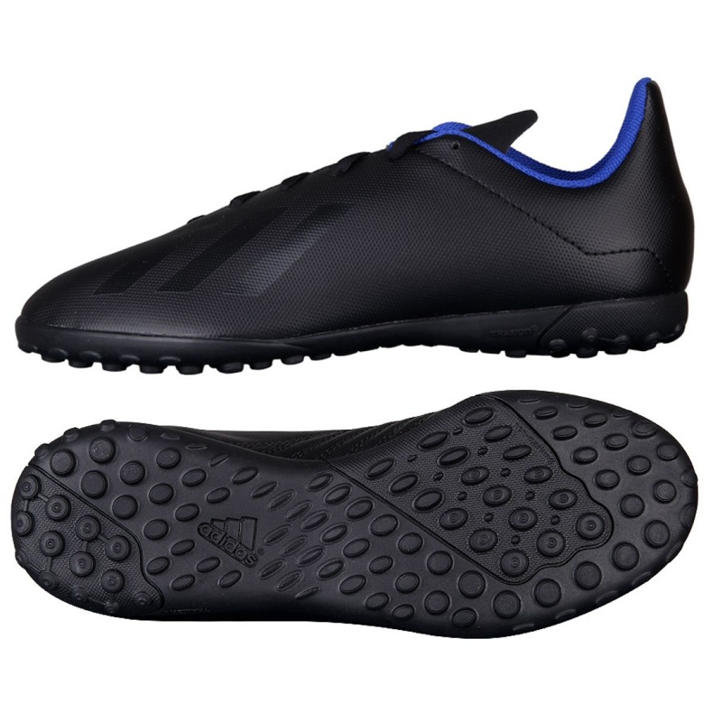 Adidas X 18.4 Tf Jr G26983 football boots black black