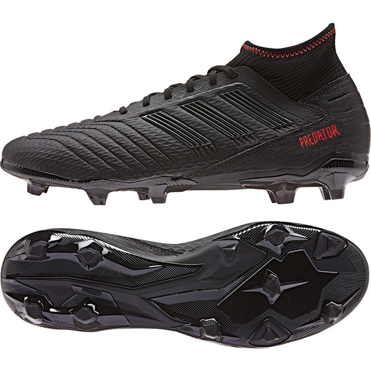 Adidas predator 19.3 hot sale black