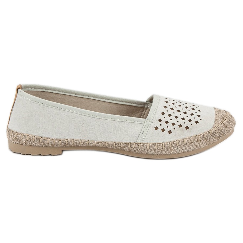 Mckeylor Openwork Espadrilles white multicolored