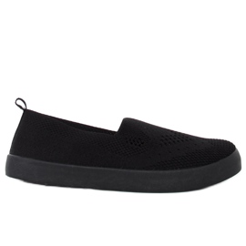 Black openwork sneakers JX63P Black