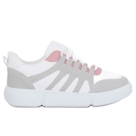 White and gray BL150P Gray sports shoes White and gray BL150P Gray sports shoes