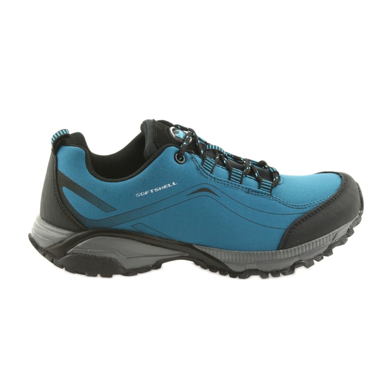 American Club American women's sports shoes tied waterproof softhell wt06/19 blue