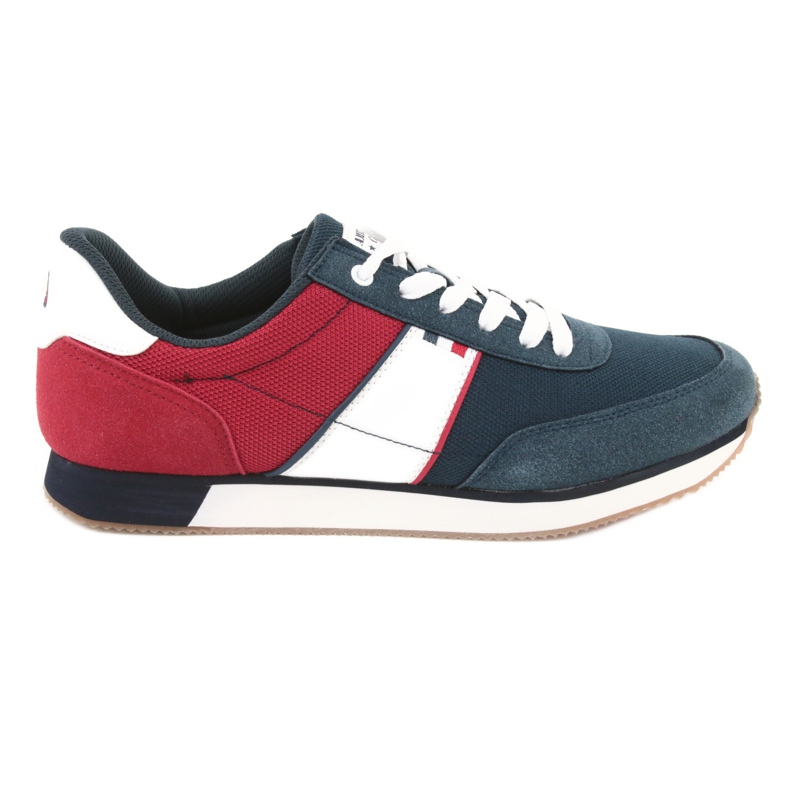 American club FH07 men's sports shoes white red navy blue American club FH07 men's sports shoes white red navy blue