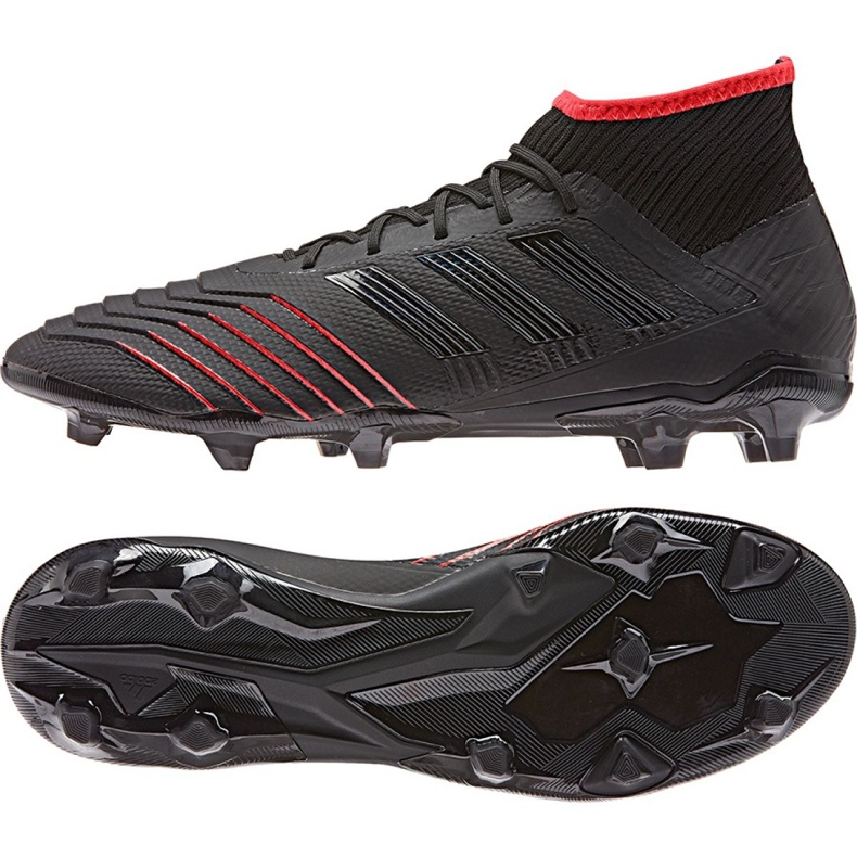 Adidas Predator 19.2 Fg M D97939 football boots black black