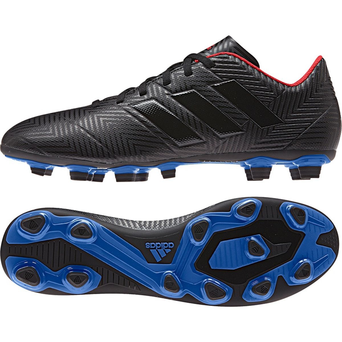 Adidas Nemeziz 18.4 FxG M D97991 football boots black multicolored