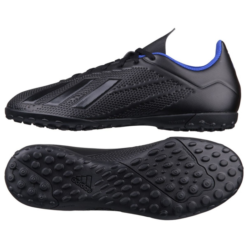 Adidas X 18.4 Tf M G28979 football boots black black