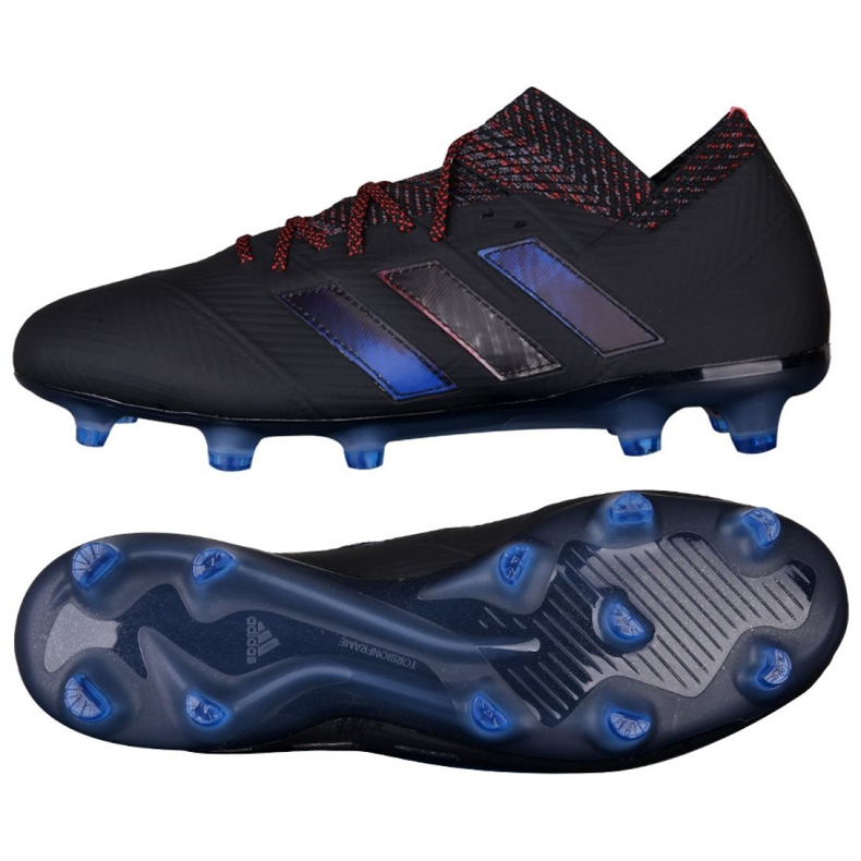 Adidas Nemeziz 18.1 Fg M D98007 football boots black black