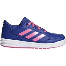 Adidas AltaSport K Jr D96865 shoes navy blue