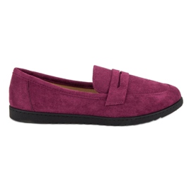 Comer Suede loafers purple
