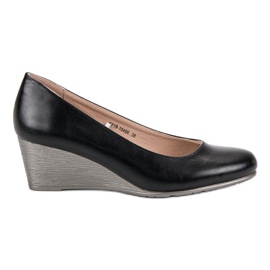 Classic Pumps On The VINCEZA Wedge black
