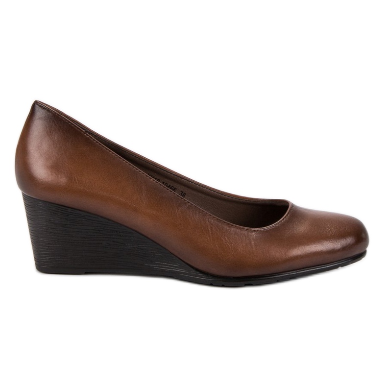 Classic Pumps On The VINCEZA Wedge brown Classic Pumps On The VINCEZA Wedge brown