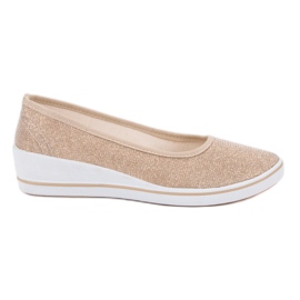 Comer Golden Wedge Sneakers Comer Golden Wedge Sneakers