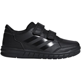 Adidas Cf K Jr D96831 black - KeeShoes