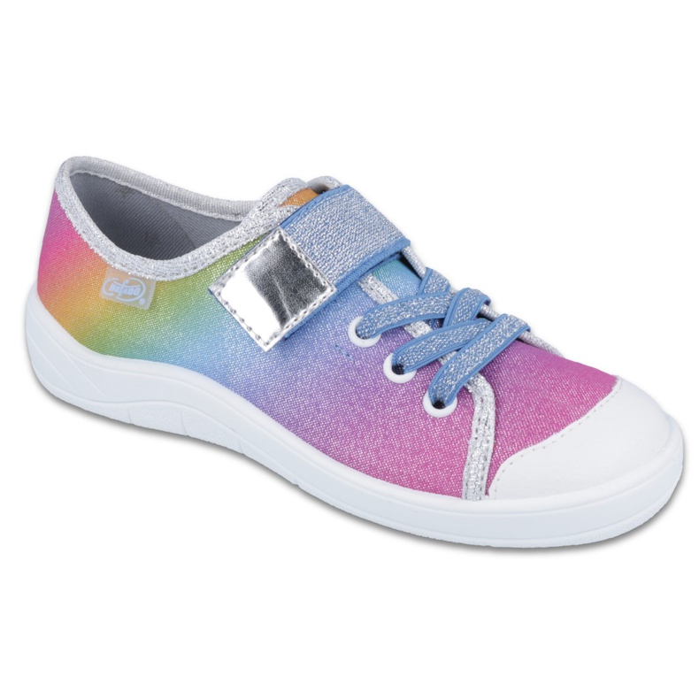 Befado colored children's shoes 251Y124 blue multicolored pink