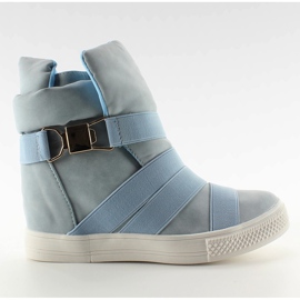 Sneakers with rubber stripes AF24 Blue II-GAT Sneakers with rubber stripes AF24 Blue II-GAT