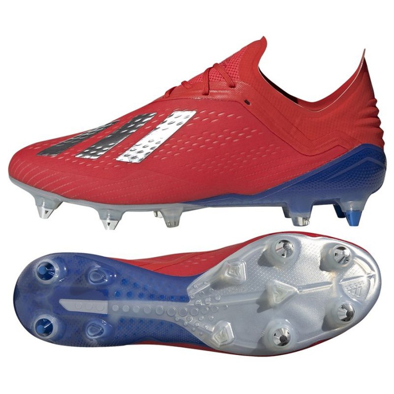 Adidas X 18.1 Sg M BB9359 football boots red red