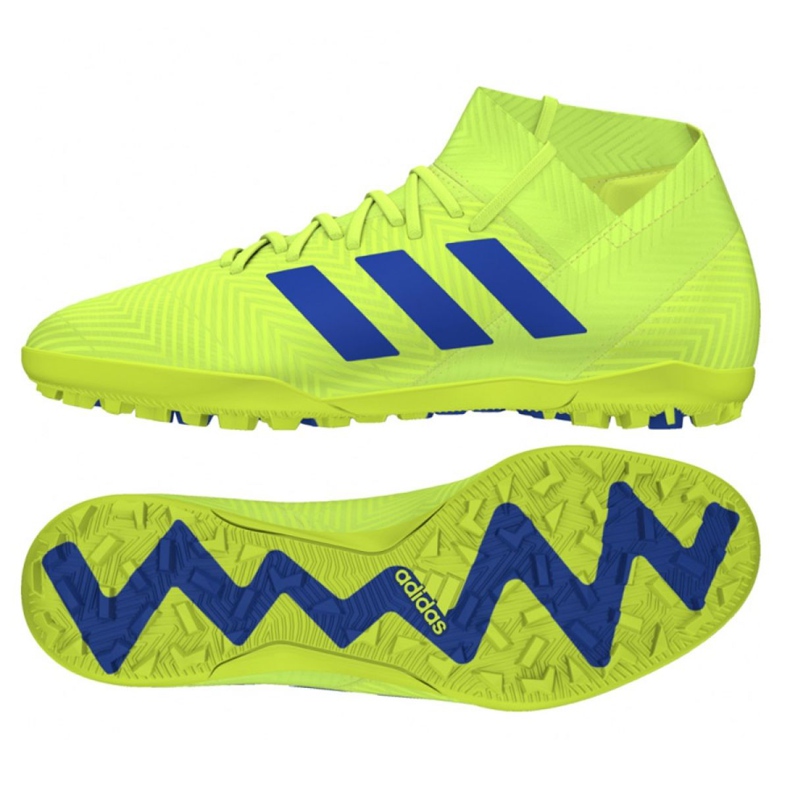 Adidas Nemeziz 18.3 Tf M BB9465 football boots yellow yellow Adidas Nemeziz 18.3 Tf M BB9465 football boots yellow yellow