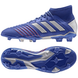 Adidas Predator 19.1 Fg Jr CM8530 football boots blue blue