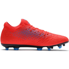 Football boots Puma Future 19.4 Fg Ag M 105545 01 multicolored red