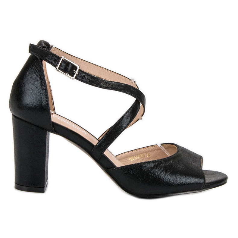 Black Sandals On A Bar VINCEZA