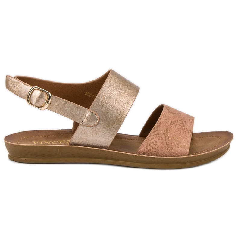 Comfortable VINCEZA sandals yellow