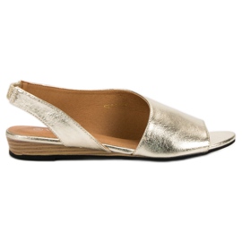 VINCEZA Slip On Sandals yellow VINCEZA Slip On Sandals yellow