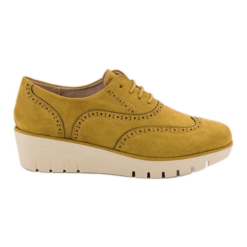 Corina Mustard Wedge Shoes yellow Corina Mustard Wedge Shoes yellow