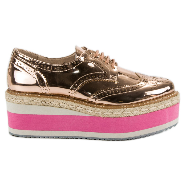 Corina Fashion Wedge Shoes yellow
