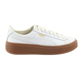 Puma Basket Platform Core W 001 women's shoe white Puma Basket Platform Core W 001 women's shoe white