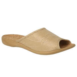 Befado women's shoes pu 254D094 beige