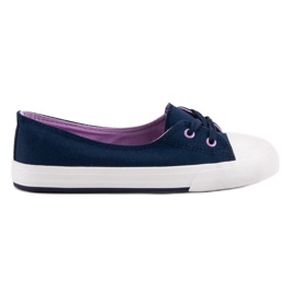 J. Star Navy blue sneakers
