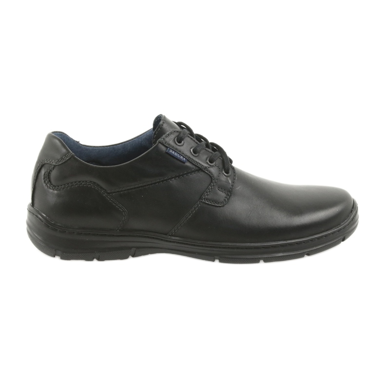 Badura black shoes for men comfort 3509