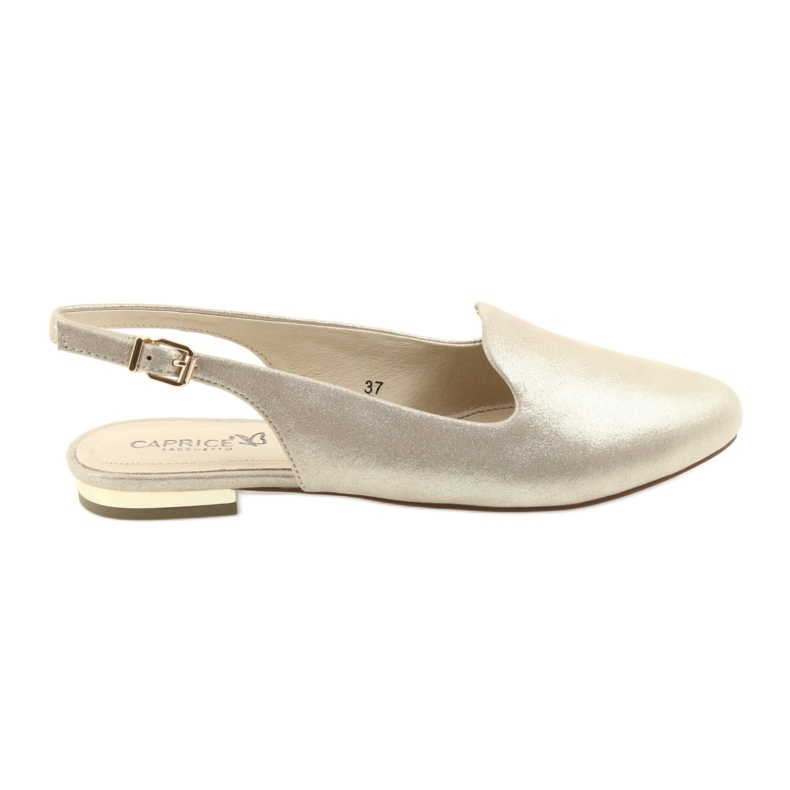 Caprice lordsy golden women's shoes 29400