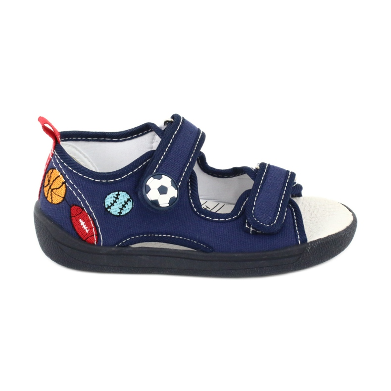 American Club Sandals boys American TEN27 slippers ball navy blue American Club Sandals boys American TEN27 slippers ball navy blue