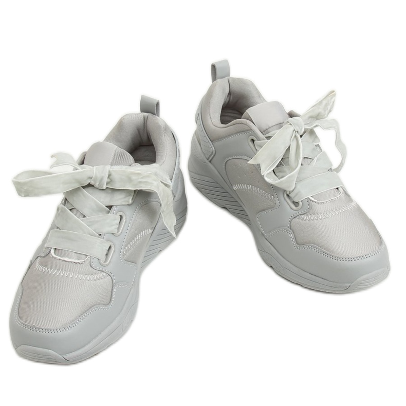 Gray 520-7 Gray sports shoes grey