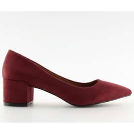 High-heeled pumps maroon 5186 Wine Red II-GAT