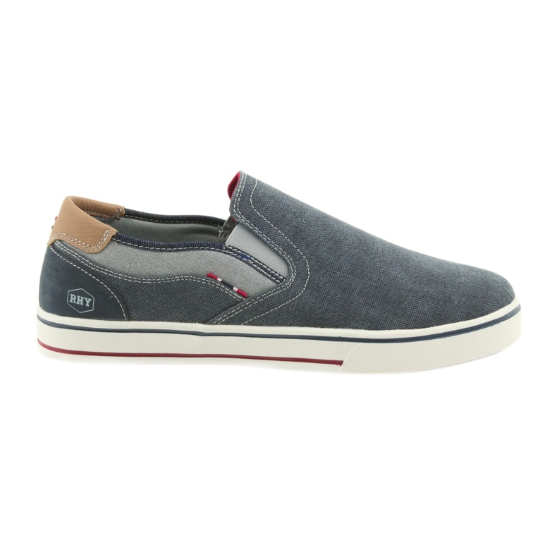 American Club Sneakers, sneakers, men's slip-on shoes RH13 navy blue American Club Sneakers, sneakers, men's slip-on shoes RH13 navy blue