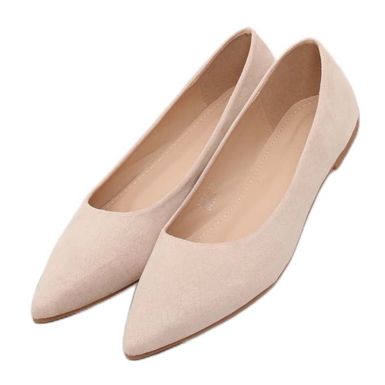 Ladies' beige ballerinas 3157 Beige