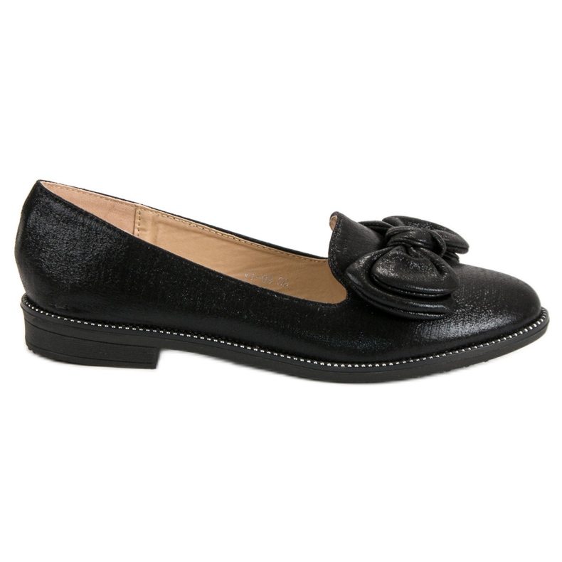 Forever Folie Black Ballerina With A Bow