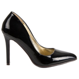 Sweet Shoes Lacquered Black Pins