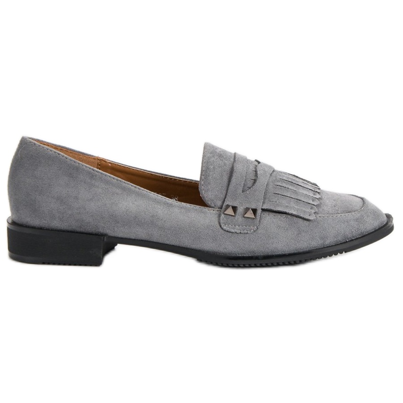 Sergio Todzi Loafers On A Flat Heel grey