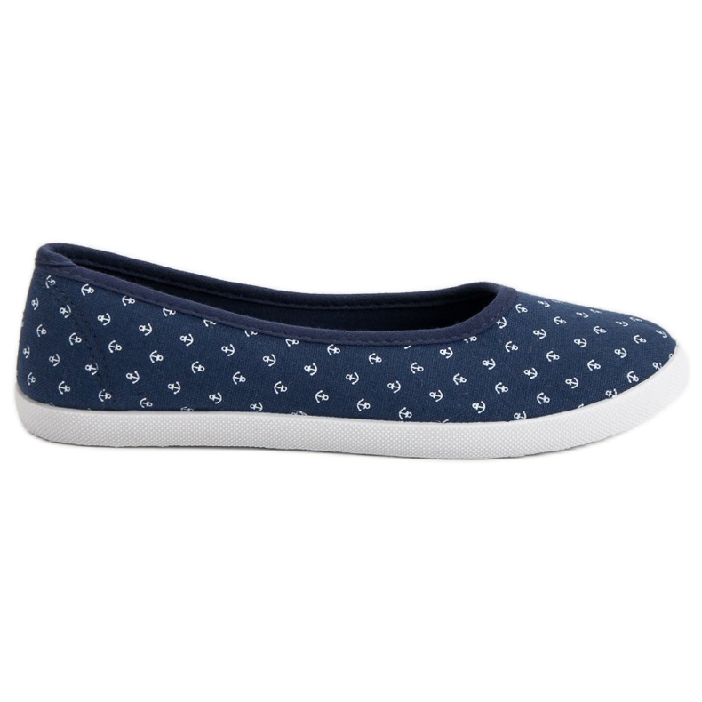 McKey Sailor's Ballerinas blue