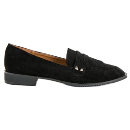 Sergio Todzi Loafers On A Flat Heel black Sergio Todzi Loafers On A Flat Heel black