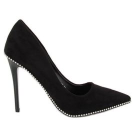 Pumps on a black pin P-6378 Black