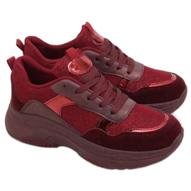 B318-18 Wine Red claret sports shoes