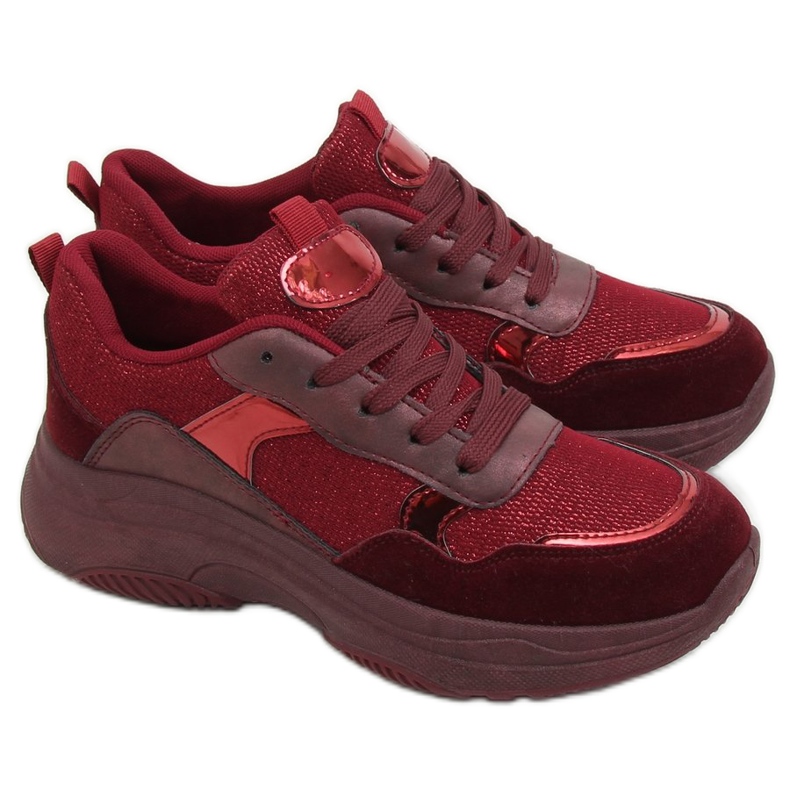 B318-18 Wine Red claret sports shoes B318-18 Wine Red claret sports shoes